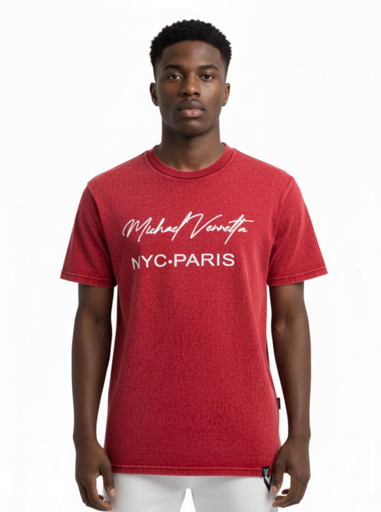 Distressed Signature Organic Tee