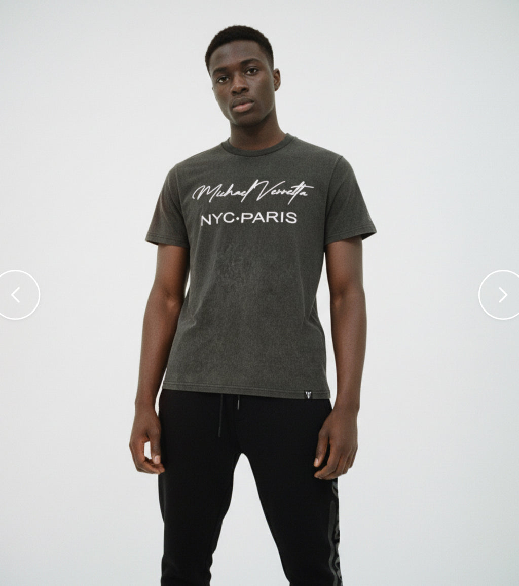 Distressed Signature Organic Tee