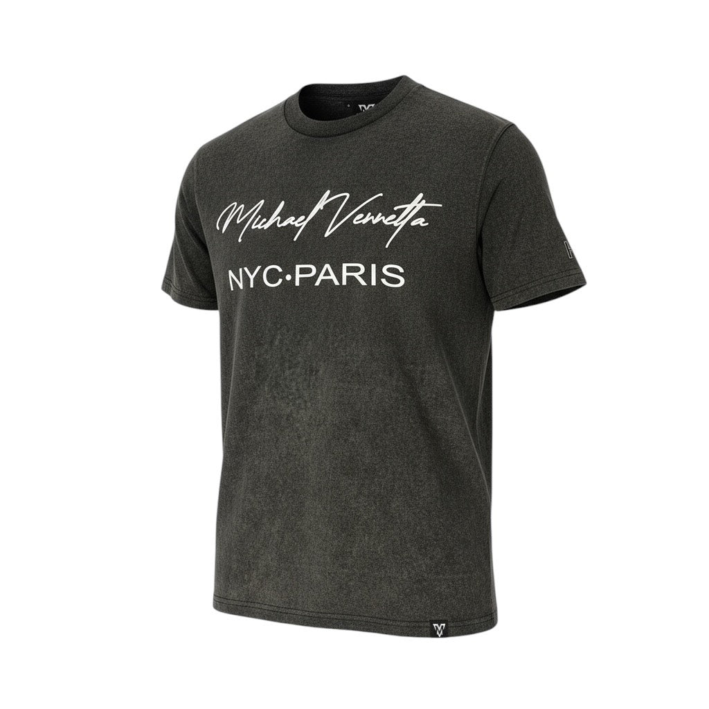 Distressed Signature Organic Tee