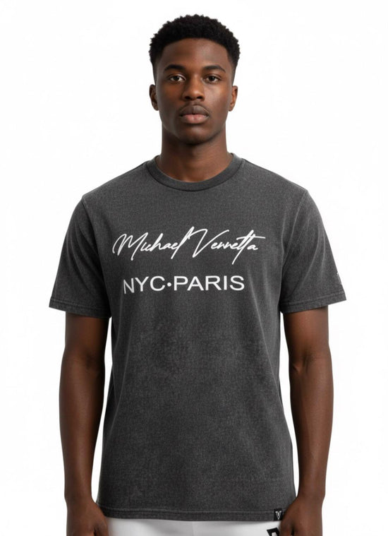 Distressed Signature Organic Tee